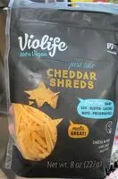 Mängden socker i Cheddar shreds