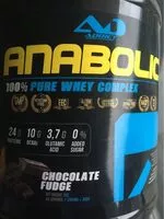 Mängden socker i Anabolic Whey