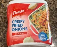 Mängden socker i Crispy fried onions