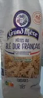 Mängden socker i Pâtes au blé dur français - Torsades