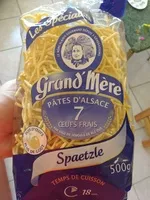 Mängden socker i Spaetzele Grand Mère