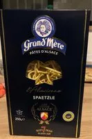 Mängden socker i Pates d'alsace