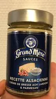 Mängden socker i Sauce Recette Alsacienne- crème de bresse AOP, lardon & parmesan