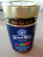 Mängden socker i Sauce Pistou Rouge de Provence Pimenté
