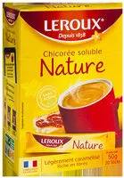 Mängden socker i Chicoree soluble stick nature 50g (etui 20 sticks x 2,5g)