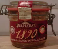 Mängden socker i Foie Gras de Canard Entier du Sud-Ouest IGP