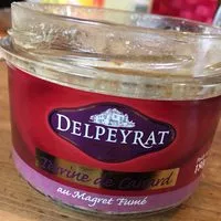 Mängden socker i Terrine de Canard au Magret Fumé