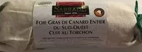 Mängden socker i Foie Gras de Canard Entier Cuit au Torchon