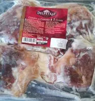 Mängden socker i Confit de canard / cuisses