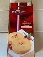 Mängden socker i Bloc foie gras de canard