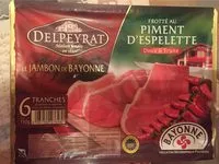Mängden socker i Jambon de Bayonne