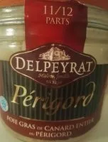 Mängden socker i Foie gras de canard entier du Périgord