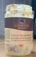 Mängden socker i Coq au vin de Maury