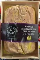 Mängden socker i Foie gras de canard entier du Sud-Ouest à la fleur de sel