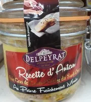 Mängden socker i Recette d'Antan - Foie gras de canard entier du Sud-Ouest