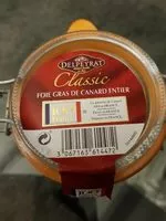 Mängden socker i Foie gras de canard entier