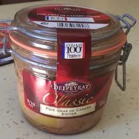 Mängden socker i Foie gras de canard entier