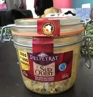 Mängden socker i Delpeyrat Foie gras de canard entier du sud ouest Le bocal de