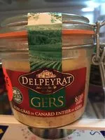 Mängden socker i Foie gras de canard entier du gers