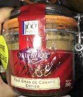 Mängden socker i Foie Gras de Canard Entier