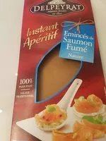 Mängden socker i Émincé de saumon fumé