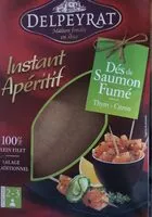 Mängden socker i Dès de saumon fumé