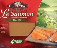 Mängden socker i Saumon fumé Irlande