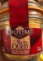 Mängden socker i Foie gras de canard entier du sud ouest