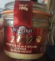 Mängden socker i Foie gras de canard entier