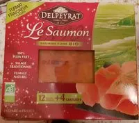 Mängden socker i Saumon fumé bio