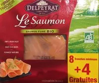 Mängden socker i Saumon fumé bio