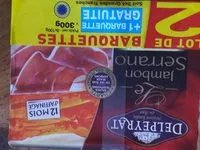 Mängden socker i Jambon Serrano