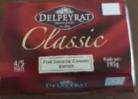 Mängden socker i Foie gras de canard entier