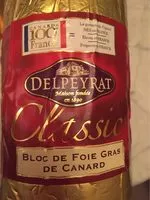 Mängden socker i Bloc de foie gras de canard