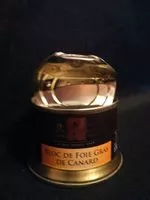 Mängden socker i Bloc de foie gras de canard