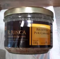 Mängden socker i Rillettes pur canard