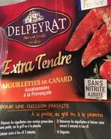 Mängden socker i Aiguillettes de canard