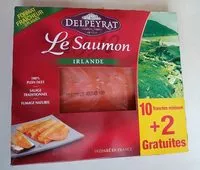 Mängden socker i Filet de saumon fumé