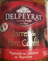 Mängden socker i Jarret de porc confit