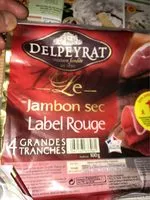 Mängden socker i Jambon sec label rouge