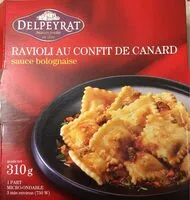 Mängden socker i Ravioli au confit de canard