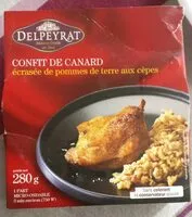 Mängden socker i Confit de canard