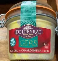 Mängden socker i Foie gras de canard entier du Gers