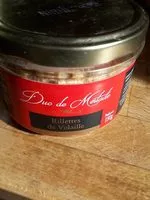 Mängden socker i Rillettes de volaille