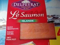 Mängden socker i Le saumon Islande