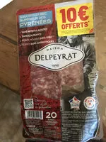 Mängden socker i Saucisson sec des Pyrénées