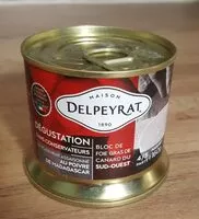 Mängden socker i Foie gras de canard