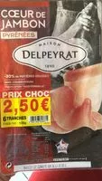Mängden socker i Coeur de jambon pyrénées