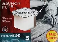 Mängden socker i Saumon Fumé Norvège