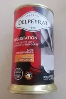 Mängden socker i Bloc de foie gras de canard du Sud ouest